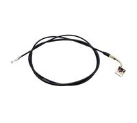 Yuanpgky Câble de verrouillage de siège 1,8 m pour scooter, moto, électrique - Compatible avec E-For vélo et véhicules motorisés, construction en plastique et fer, trou de 13 mm