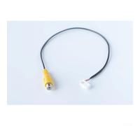 Yuanpgky - Câble d'entrée de caméra compatible pour les systèmes de caméra de recul embarqués - Câble d'interface audio ABS de 22 cm avec installation -and-Play
