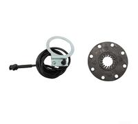 Yuanpgky Capteur d'assistance au pédalier électrique | 8 aimants PAS Pedelec Sensor | Mode 3 fils | Câble de 100 cm | Compatible avec différents modèles E-For Bike