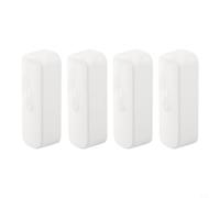 Yuanpgky Capteur intelligent de température et d'humidité avec alertes en temps réel et longue durée de vie de la batterie pour intégration Alexa et Google Home, blanc (4 Wifi)