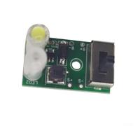 Yuanpgky . Circuit imprimé solaire 2 V pour pelouse, pot et guirlandes lumineuses festives - PCB en fibre de verre avec design compact de 25 × 15,2 mm, batterie NiMH et panneau solaire 2 V