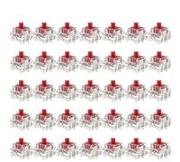 Yuanpgky Commutateurs de clavier mécanique linéaire - 35 pièces de circuit imprimé pré-lubrifié à 3 broches pour claviers Cherry Style Cherry, expérience de frappe silencieuse et lisse, compatible