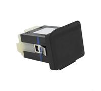 Yuanpgky Compatible avec Insignia compatible avec prise auxiliaire de voiture Zafira C et prise USB 12 V Noir ABS Console centrale Installation directe OEM 20868796 26206247