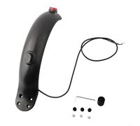 Yuanpgky Compatible avec Xiaomi 8,5 pouces Scooter électrique Garde-boue arrière avec feu arrière, construction ABS et métal, design à quatre trous