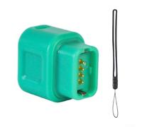 Yuanpgky Convertisseur de chargeur de dérailleur arrière électronique pour DI2 12 vitesses, adaptateur de type C vers 4 broches avec broches et cordon en métal, compatible avec R9270/R8170/RX825, vert