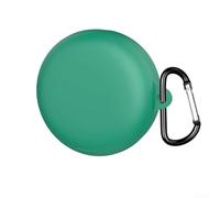 Yuanpgky Coque de protection en silicone pour écouteurs Soundcore Sleep A30, résistante aux chocs, à la poussière, lavable, avec accès au port de charge (vert encre)