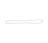 Yuanpgky Corde avec pointe de canne à pêche - Corde en nylon de 0,8 m avec haute résistance à la traction pour laisse de canne à pêche, compatible avec embouts de canne à pêche de 0,6 à 3,1 mm
