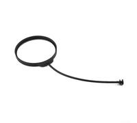 Yuanpgky Cordon de bouchon de réservoir de carburant compatible avec les séries 1/3/5/6/7 compatible avec les modèles X1 X3 X4 X6 Z4 Mini Noir Accessoire de réservoir de carburant de rechange