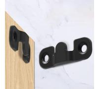 Yuanpgky Crochets robustes en acier inoxydable pour cadre photo avec clips emboîtables pour œuvres d'art, miroirs, horloges - Supports de montage encastrés pour suspensions murales,