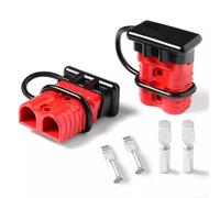 Yuanpgky Déconnexion de batterie bipolaire 175 A à connexion rapide pour treuil, câbles et appareils électriques à courant élevé - Bornes en cuivre plaqué argent, PC ignifuge