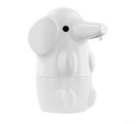 Yuanpgky Distributeur automatique de savon infrarouge sans contact avec moussage rapide, double vitesse, capacité de 250 ml, batterie 1200 mAh, pour salle de bain ou cuisine, blanc