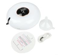 Yuanpgky Distributeur de savon automatique 280 ml Rechargeable Support mural pour salle de bain cuisine avec capteur en mousse ABS Système No Touch