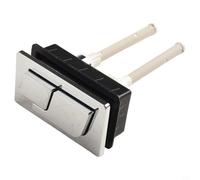 Yuanpgky Double bouton poussoir de chasse d'eau pour toilettes - Vannes de décharge pour réservoir rectangulaire