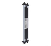 Yuanpgky Échelle de piscine de rechange en acier inoxydable 304 avec coussinets en caoutchouc antidérapants - Accessoire de pédale épaisse pour échelles de piscine standard - 50 x 10 x 5 cm - Blanc et