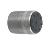 Yuanpgky Embout de canne à pêche en alliage d'aluminium pour protection de queue de canne à pêche avec insert en caoutchouc compatible avec cannes à pêche de 15 à 30,5 mm de diamètre (27,5 mm)