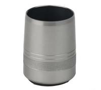 Yuanpgky Embout de canne à pêche en alliage d'aluminium pour protection de queue de canne à pêche avec insert en caoutchouc compatible avec cannes à pêche de 15 à 30,5 mm de diamètre (18,5 mm)