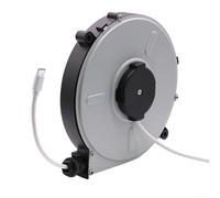 Yuanpgky Enrouleur de cordon d'alimentation automatique rétractable pour camping, câble de 1 à 3 m avec housse de protection 220 V, matériau ABS + PVC ignifuge, utilisation extérieure portable (3