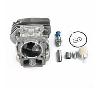 Yuanpgky Ensemble de cylindre 43 mm pour tronçonneuses 545, 550, 545XP et 550XP avec piston, bagues et roulements à aiguilles