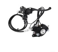 Yuanpgky Ensemble de frein à disque hydraulique pour vélo électrique, 160 mm avant et arrière, compatible avec les vélos électriques pliables de 14", DOT 4 uniquement, interface SM à 2 broches