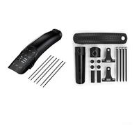 Yuanpgky Ensemble de garde-boue avant et arrière pour vélo de montagne 26/27,5/29", compatible avec pneus de 50 à 70 mm, garde-boue en plastique PP et nylon pour vélo de trajet ou