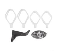 Yuanpgky Ensemble de palettes de rechange pour gâteaux et biscuits avec fouet en métal pour mixeurs Bosch Plus Classic NutriMill Artiste - Extension de crochet de pâte en plastique de qualité