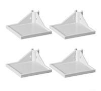 Yuanpgky Étagère d'angle pour serre et abri de légumes, matériau PP antidérapant peu encombrant avec 2 trous carrés d'attache de câble, convient aux tentes de 16 mm de diamètre (0)