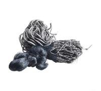 Yuanpgky Filet de pêche en nylon haute résistance pour pêche à la pêche à la mouche et à la pêche, 0,8 m de hauteur x 30 m de longueur, maille de 4 x 4 cm, pour une longue durée de vie, double couche