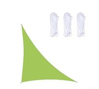 Yuanpgky Filet d'ombrage d'extérieur 300 x 400 x 500 cm en tissu Oxford pour jardin, terrasse, piscine, beige, blanc, gris, orange, vert (vert)