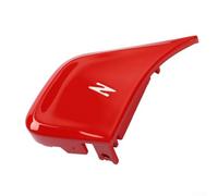 Yuanpgky Garniture de volant rouge pour Chevrolet pour Corvette pour C8 Z06 Z51 2020-2023, accessoire de rechange intérieur de voiture, garniture décorative en plastique pour tableau de bord
