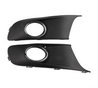 Yuanpgky Grilles de couverture de phare antibrouillard avant automobile pour Touran 2011-2015 pare-chocs extérieur grille d'aération insert de rechange 1T0853665P 1T0853666T