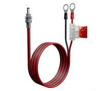 Yuanpgky Harnais d'extension de cordon d'alimentation 14 AWG avec porte-fusible ATC/ATO compatible avec les mini accessoires de voiture (3 mètres)