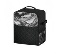 Yuanpgky Housse anti-poussière pour mixeur sur socle en polyester résistant à l'eau avec base coulissante pour appareil, 36 x 23 x 38 cm et 37 x 24 x 43 cm, noir (37 x 24 x 43 cm)