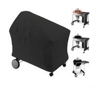 Yuanpgky Housse de barbecue d'extérieur robuste - Oxford 210D imperméable à l'eau et à la poussière avec sangles, pour barbecue Nexgrill/VEVOR 55,9 cm, chariot