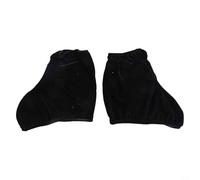 Yuanpgky Housse de bottes de patinage artistique pour patins à glace, housse de protection élastique en polyester, anti-saleté, protecteur réutilisable pour tailles 33 à 37 (M), compatible avec (noir)