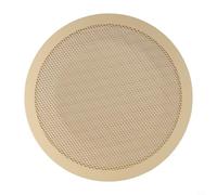 Yuanpgky Housse de haut-parleur de portière de voiture pour X1 E84 10-15 et Série 3 E90 E91 05-12, grille intérieure beige de rechange en polycarbonate et ABS, haut-parleur avant et arrière
