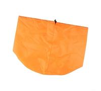 Yuanpgky Housse de protection de moteur pour débroussailleuse et tronçonneuse - Housse de protection en polyester imperméable avec cordon de fermeture - 43,9 x 32,5 cm - Compatible avec (orange)