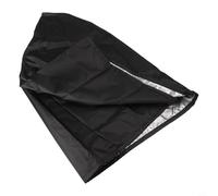 Yuanpgky Housse de protection pour meubles d'extérieur en tissu Oxford 420D imperméable et anti-poussière 72 x 61 x 72 cm Noir
