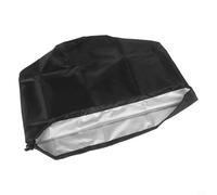 Yuanpgky Housse de réservoir de gaz d'extérieur pour terrasse et barbecue - Tissu Oxford 210D, imperméable et résistant à la poussière, noir, compatible avec les réservoirs de 31 x 38 cm et 31 x 45 cm