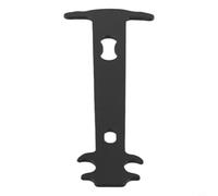 Yuanpgky Indicateur d'usure de chaîne en acier inoxydable pour vélo de route, montagne, vélo pliable - Détection précise de 0,75 % et 1 % avec design compact d'étrier de 14 cm x 4,8 cm (noir)