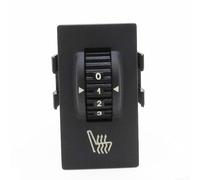 Yuanpgky Interrupteur à bouton chauffant pour sièges de voiture | Commande pour 508 3008 C5 | Compatible avec 96653109ZD | Contrôle des sièges chauffants, noir