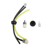 Yuanpgky Joint de réservoir 18/20 mm avec 3 tuyaux et filtre compatible avec les débroussailleuses Echo - Kit de raccordement à essence avec tuyaux d'évacuation d'aspiration et filtre de réservoir