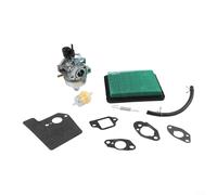 Yuanpgky Kit carburateur pour GCV160A, GCV160LA, GCV160LA0 - Remplacement avec filtre à air, filtre à carburant, joints, tuyau et ressort - Compatible avec