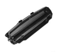 Yuanpgky Kit d'aération de pare-brise UTV pour Polaris pour RZR avec contrôle du flux d'air réglable, double aérations de désembuage pour toit UTV, construction PP, noir, 34,5 x 25 x 7,5 cm