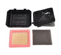 Yuanpgky Kit de boîtier de filtre à air, compatible avec moteur AL-KO 140 QSS 160 QSS QSS, pièce de rechange numéro 414598 avec pré-filtre