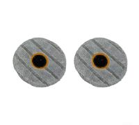 Yuanpgky Kit de cadre de serpillère avec coussinets pour Dreame pour Matrix 10 Ultra, pour Matrix 10 Ultra, pour Matrix - Pièces de rechange en microfibre pour robot serpillère (lot de 2, jaune)