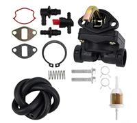 Yuanpgky Kit de carburant pour tondeuse à gazon - Remplacement compatible avec 1255902-S, 1255901-S, 1239303, LT1750, LX173, AM133627, 74603 - Compatible avec moteurs CH Series 11-16HP