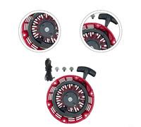 Yuanpgky Kit de démarrage de rechange pour moteurs GX160 et GX200, 5,5 à 6,5 pour HP, avec corde de traction, pattes de tige en acier et boulons de montage, Lawn M
