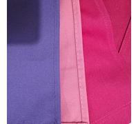 Yuanpgky Kit de housse de chaise de rechange avec 2 supports en bois pour chaises de pique-nique - Toile résistante aux intempéries - 53 (violet)