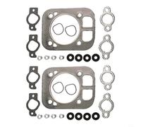 Yuanpgky Kit de joints de culasse pour moteurs CH25, CH26, CH730, CH740, CH750, CV730 Series - Lot de 2 pièces de rechange en métal pour accessoires de tondeuse à gazon