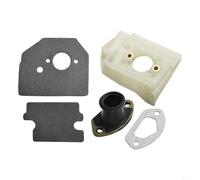 Yuanpgky Kit de joints de guidage de support de carburateur compatible avec les modèles de tronçonneuse chinoise 4500, 5200, 5800 et 45CC, 52CC, 58CC - Construction en métal et plastique avec pour une